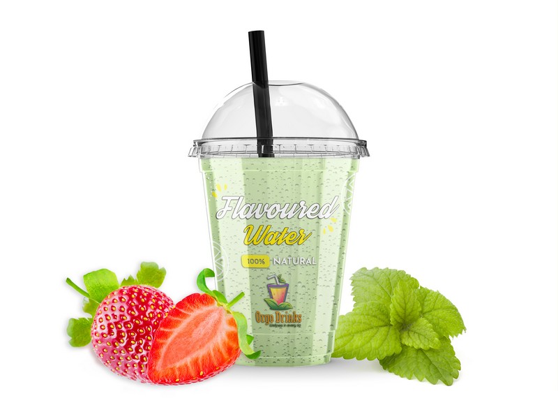 Strawberry & Mint Water