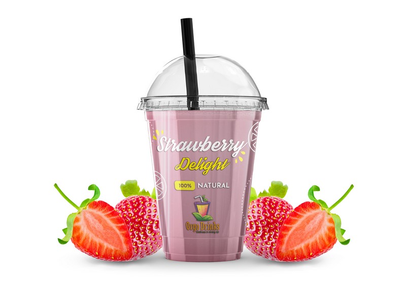 Strawberry Delight smoothie